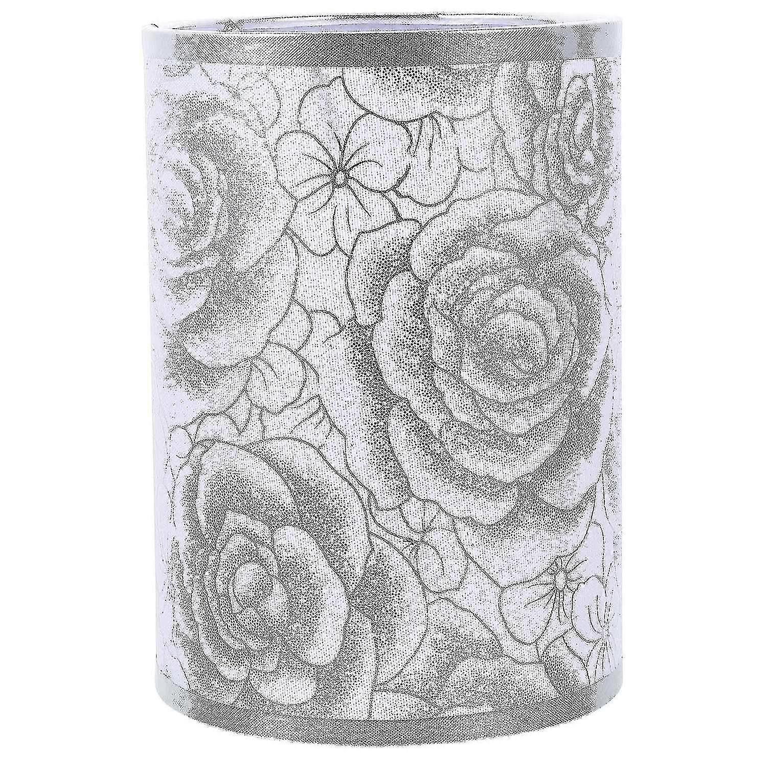 Decorative Cloth Art Iron Rack Table Lamp Shade Light Cover Home La...