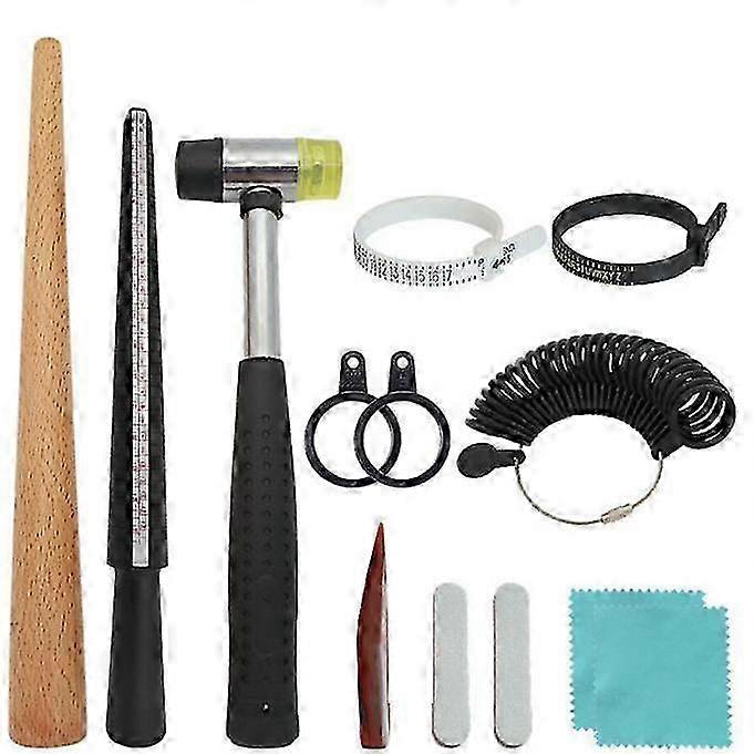 Ring Size Measuring Tool with Plastic Ring Mandrel