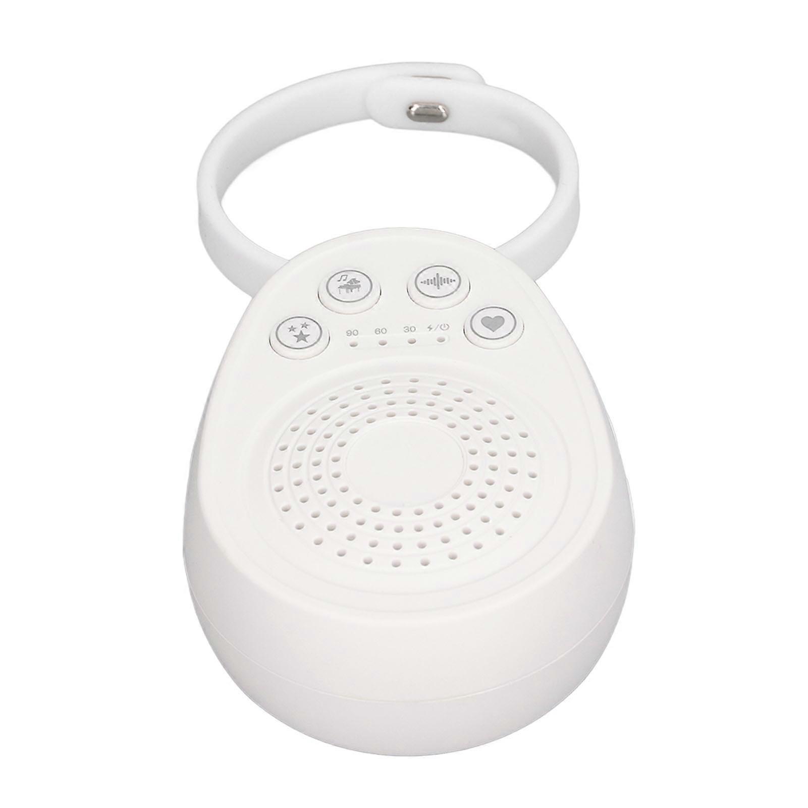 White Noise Machine with 20 Sounds, 1000mAh Battery, Portable