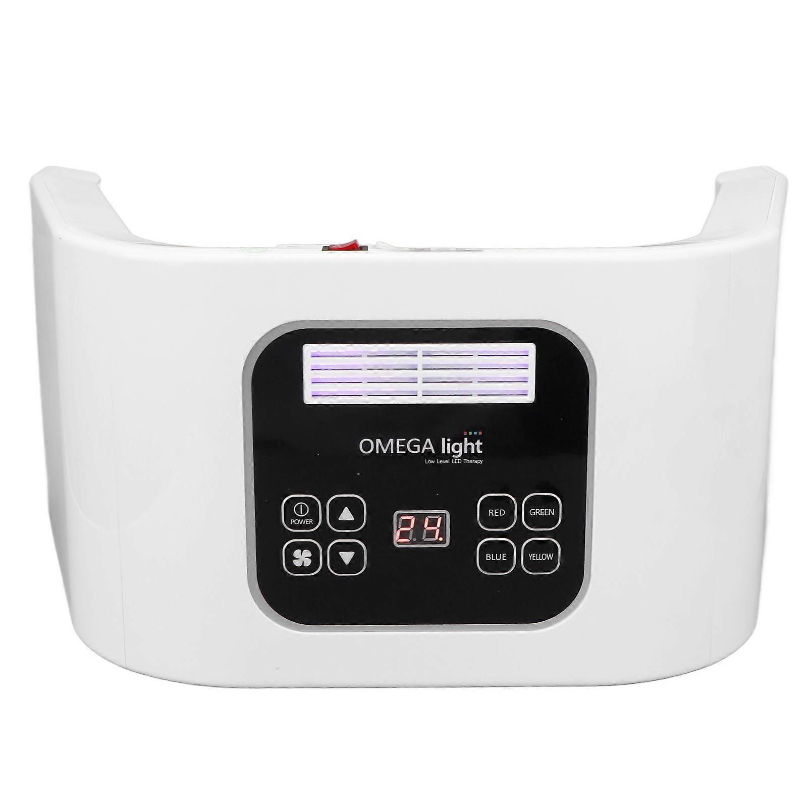 LED Face Machine 7 Color Photon Spa, 287 LEDs, Foldable, White