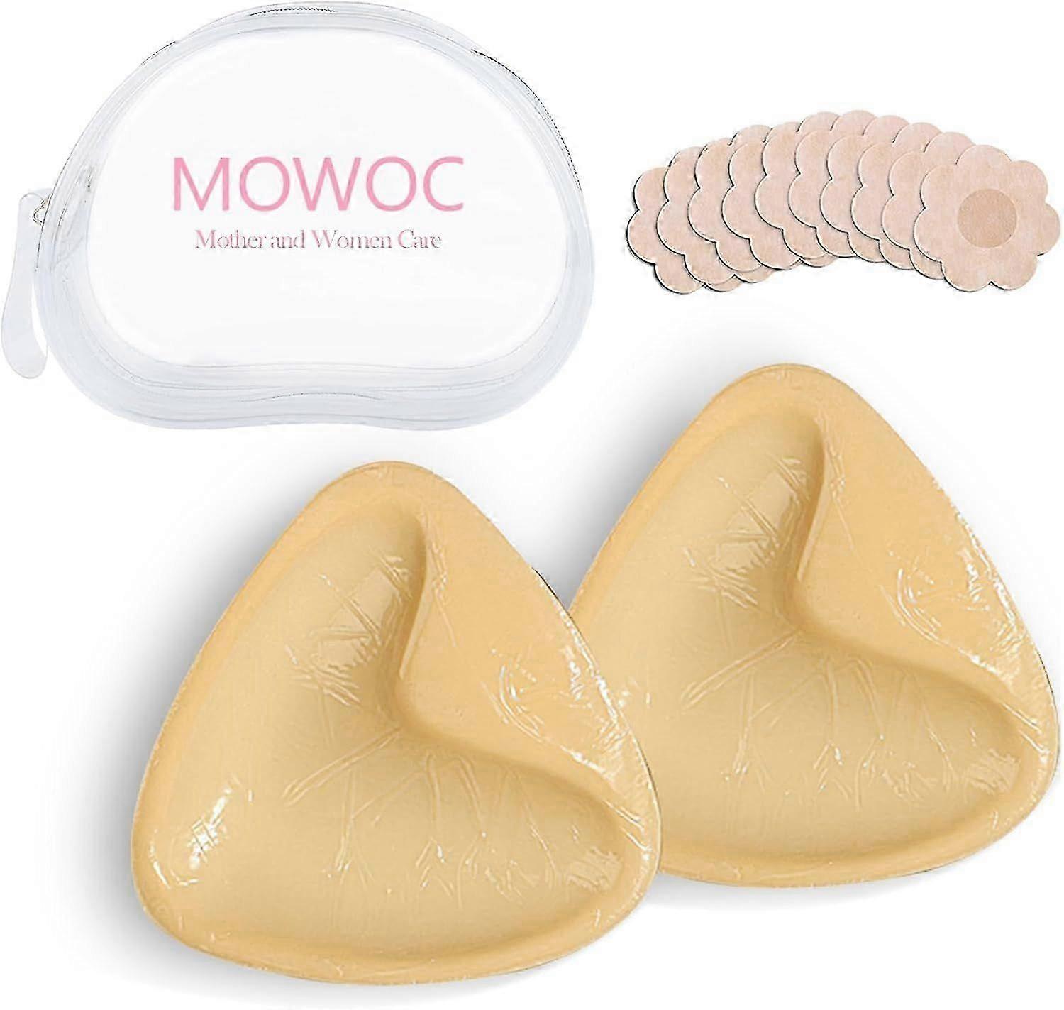 2025 Latest Model Women's Boob Inserts Push Up Double Sided Sticky Breast Pads