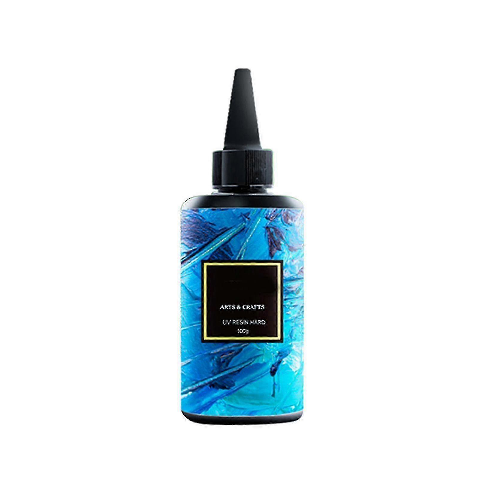 Uv Resin Hard 200gm Acrylic Ultraviolet Clear Transparent For Craft Jewelry Mold