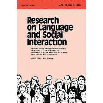 Constituindo o gênero através da fala em conversas infantis na relação pais-filhos - Taylor & Francis Ltd - Brochura - livro em inglês