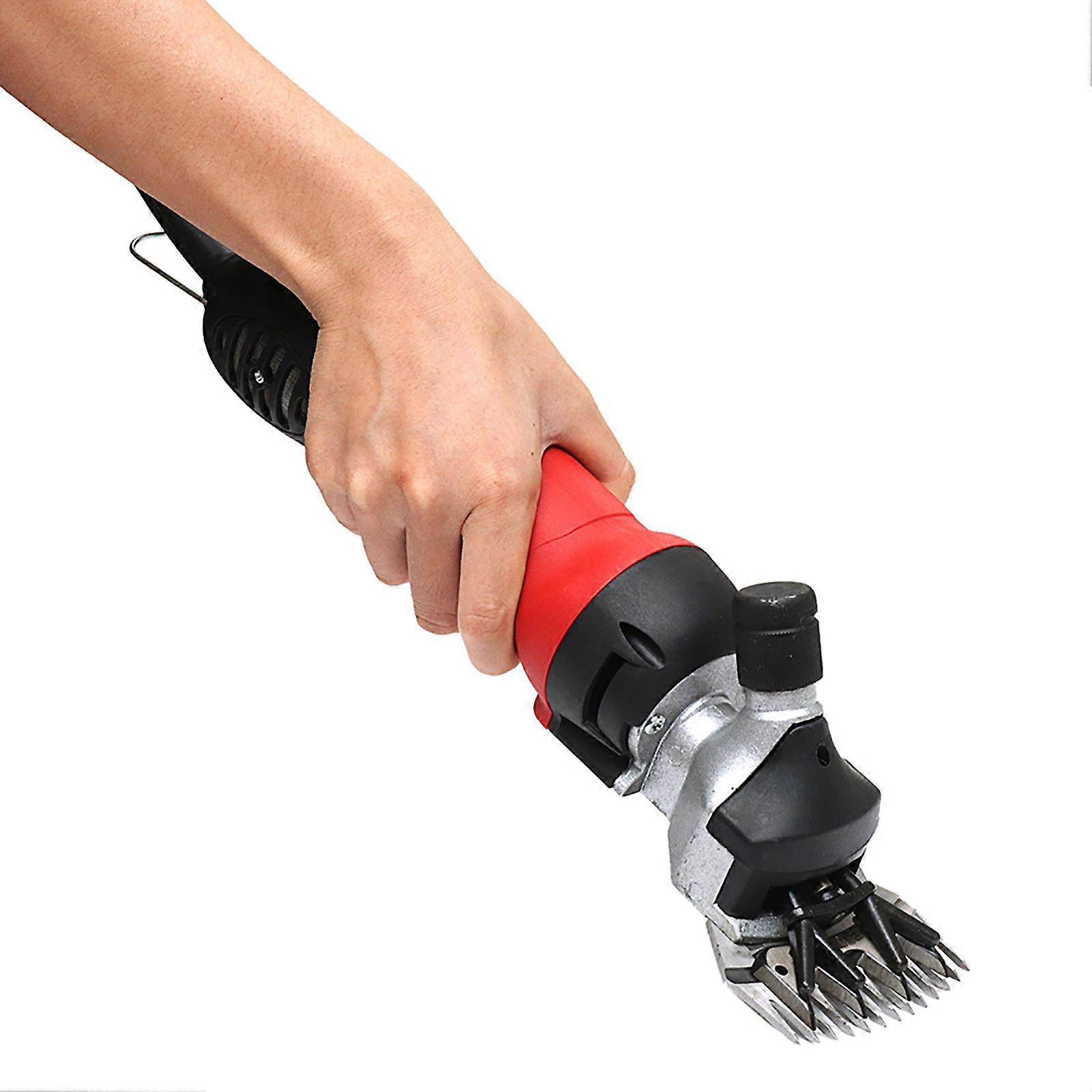 Adjustable Speed Portable Electric Sheep Clipper 690W Red EU Plug