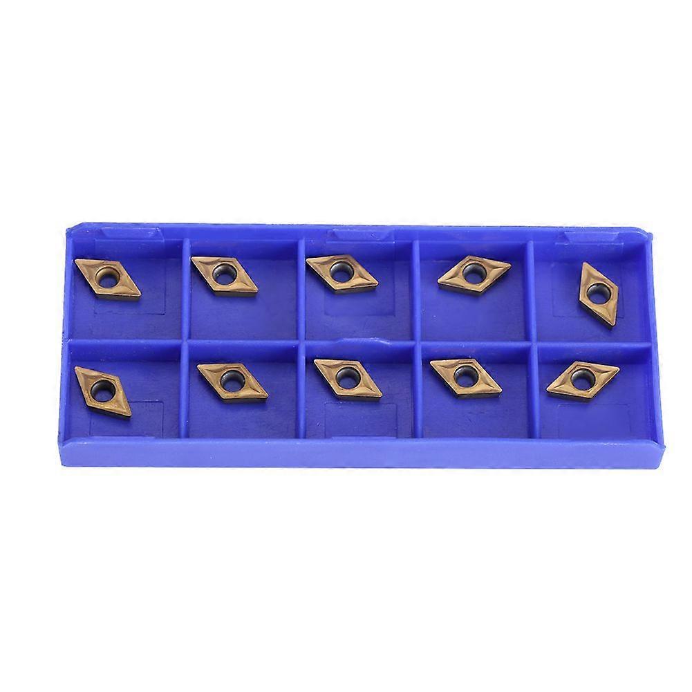 10pcs CNC Carbide Tips Inserts Blade Cutter Lathe Turning Tool With Box