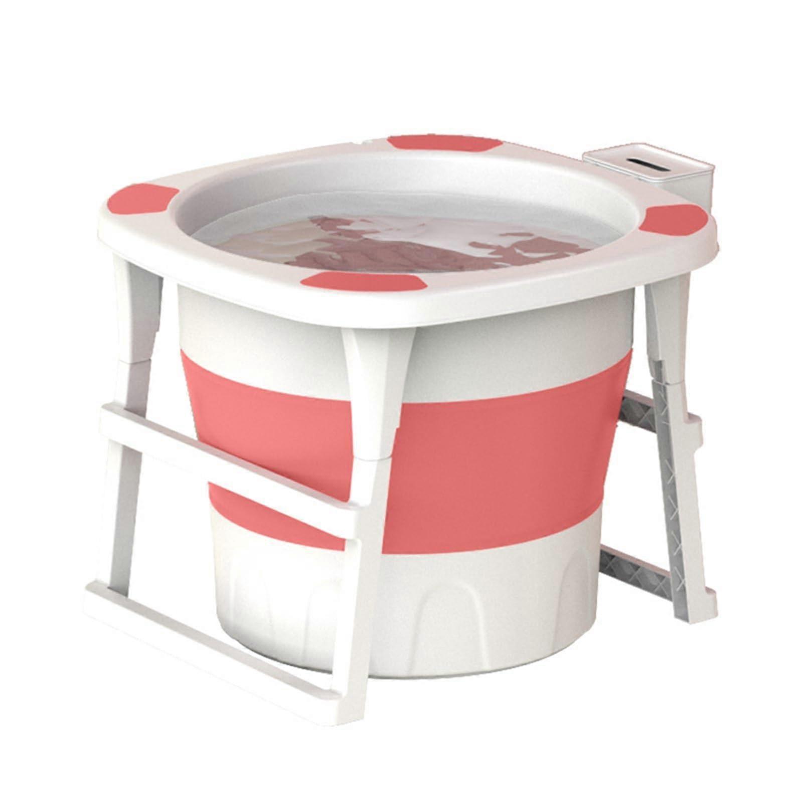 Foldable Bathtub Model 2, Portable Soaking Spa And Ice Bath Tub, 72x69x56 Cm, Easy To Store, Ideal For Small Spaces