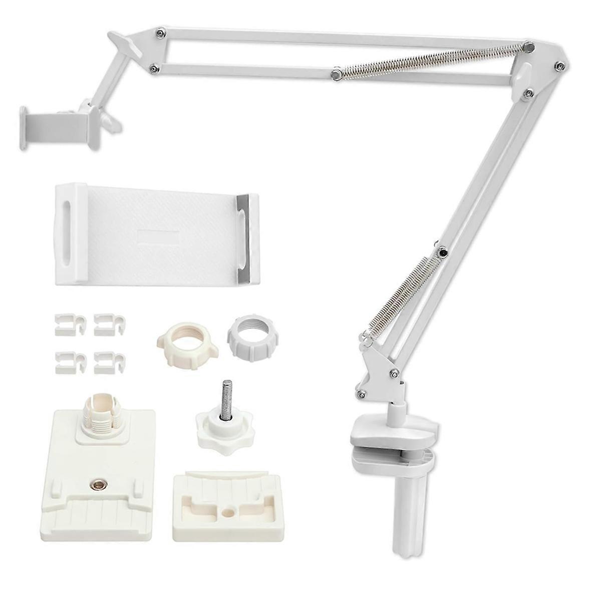 Embroidery Stand Adjustable Embroidery Holder Metal Frame Stand Table Mount for Needlepoint Projects Tablet Phone A