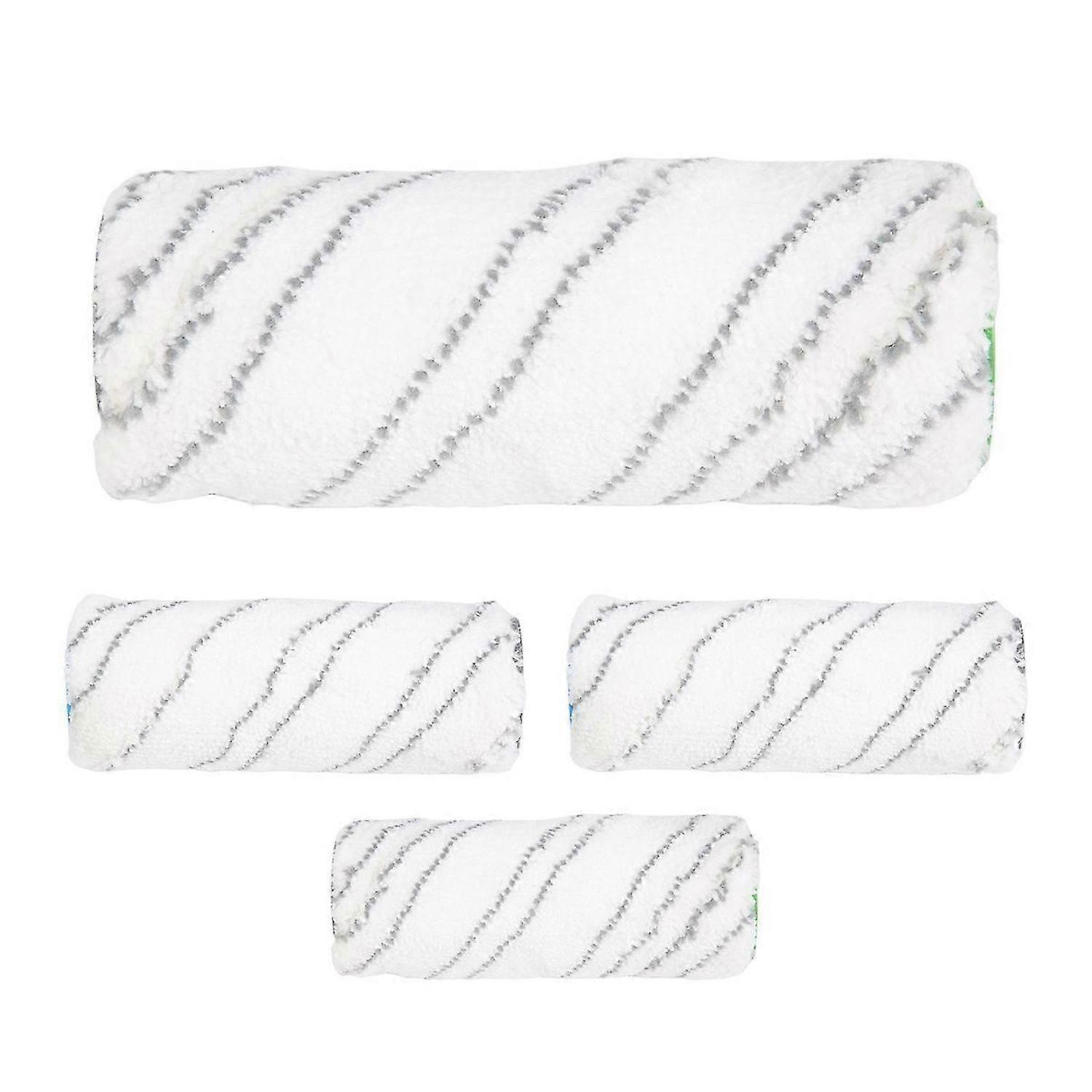 4 Pieces Set of Rollers for Karcher FC5 FC7 FC3 FC3D Cleaner 2 Gray