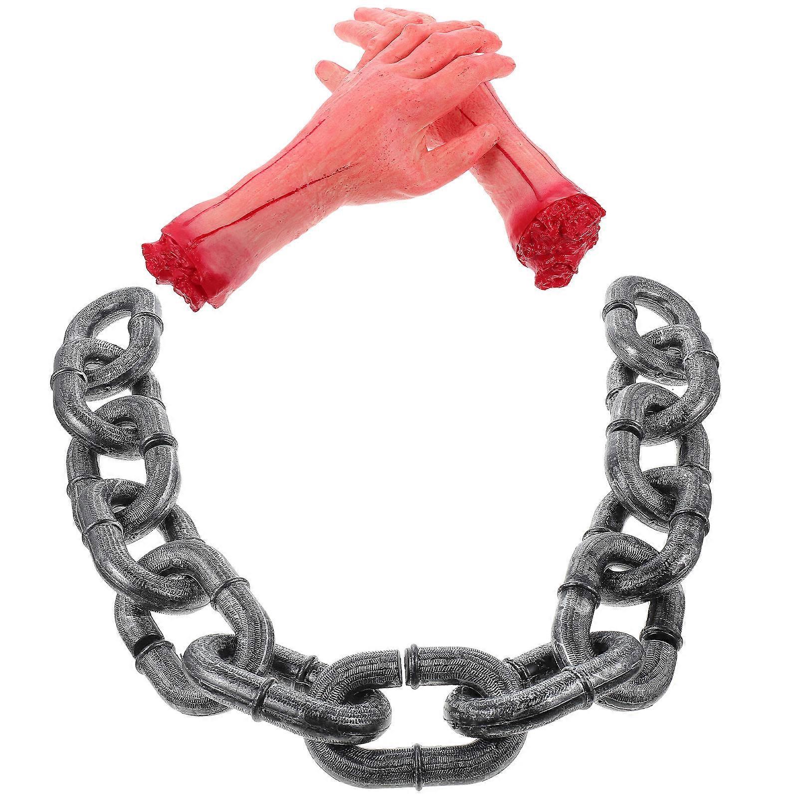 3Pcs Halloween Broken Hand Props for Haunted House Assorted Hand Toys