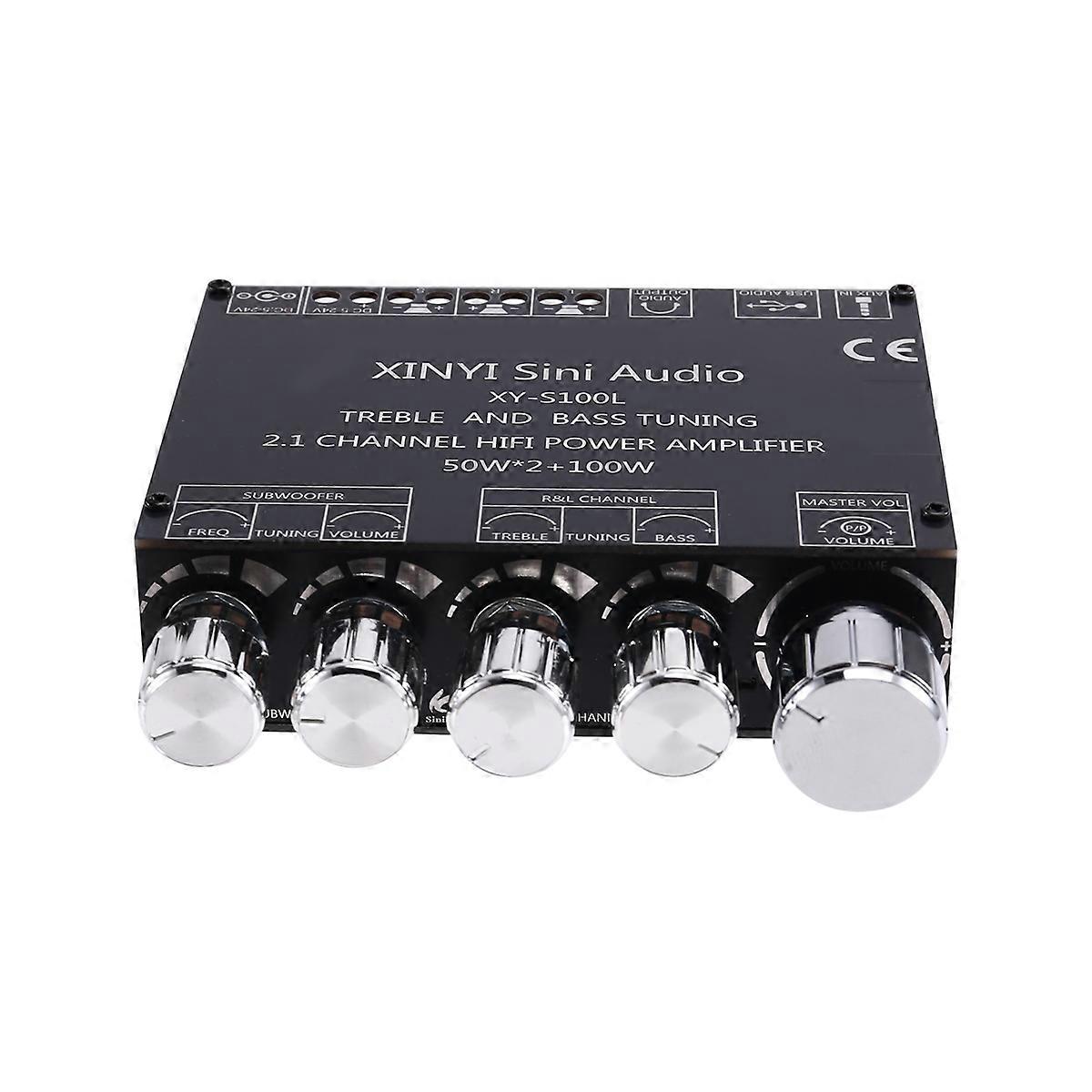 XY-S100L 2.1 Channel Bluetooth Audio Power Amplifier Module High and Low Bass Subwoofer