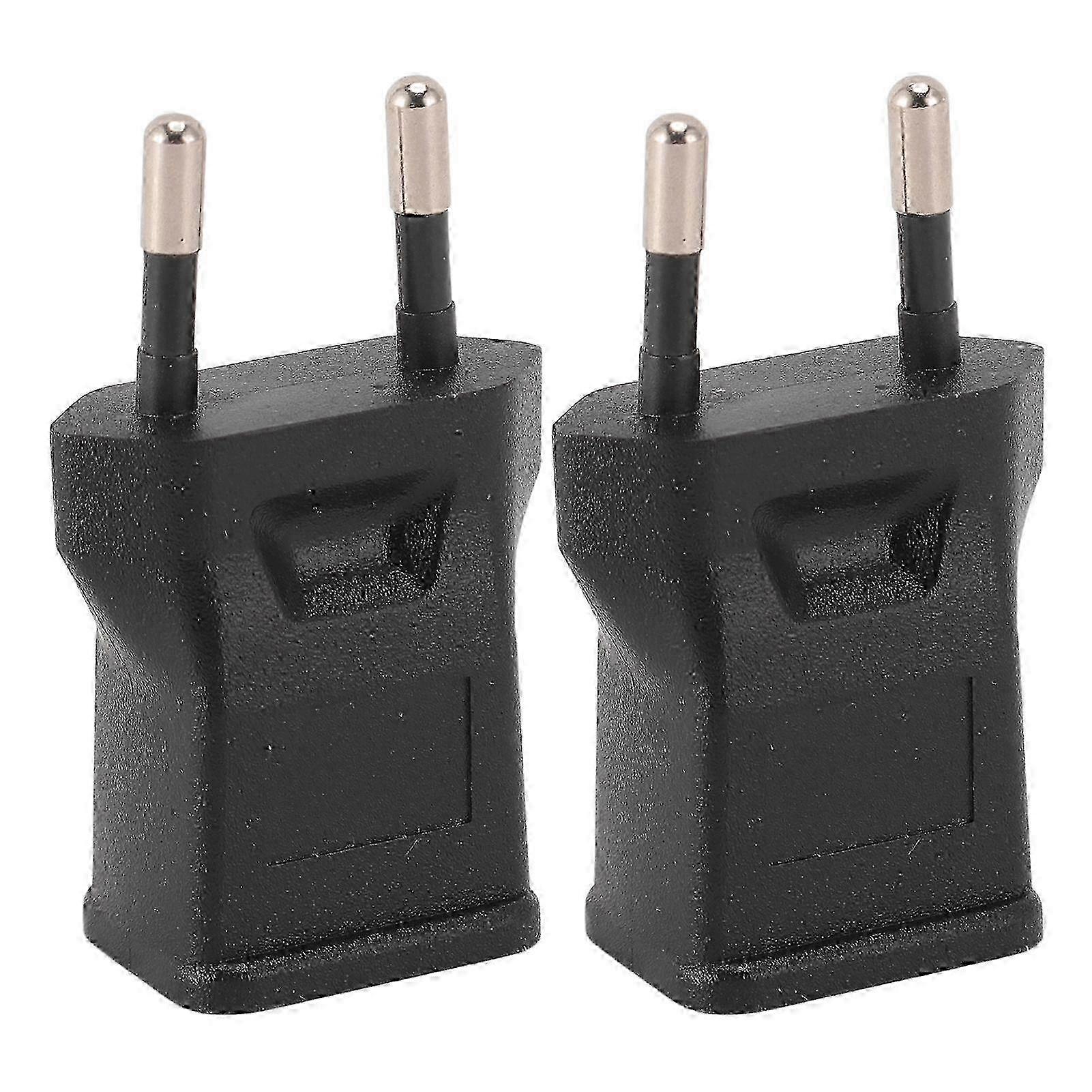 2pcs NEMA 115R Power Adapter Travel Plug Converter for Desk Lamp Speaker LCD Printer 2025