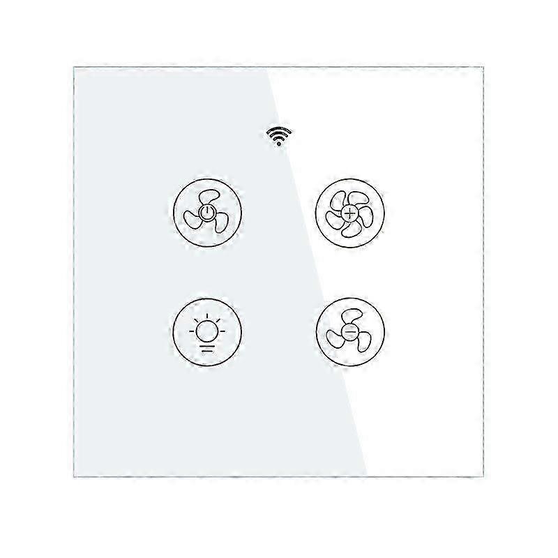 Tuya Fan Controller Wifi Ceiling Fan Stepless Speed Switch Light Dimmer 2 In 1 Support