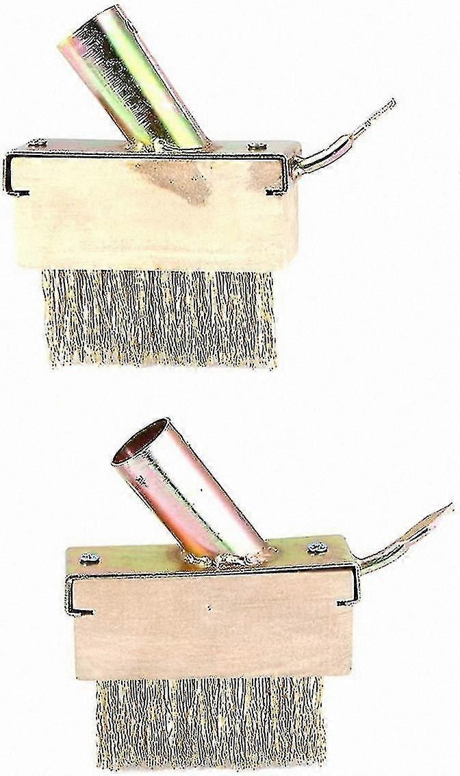 2-Pack Wire Brushes for Garden Patio and Paving Maintenance Tools