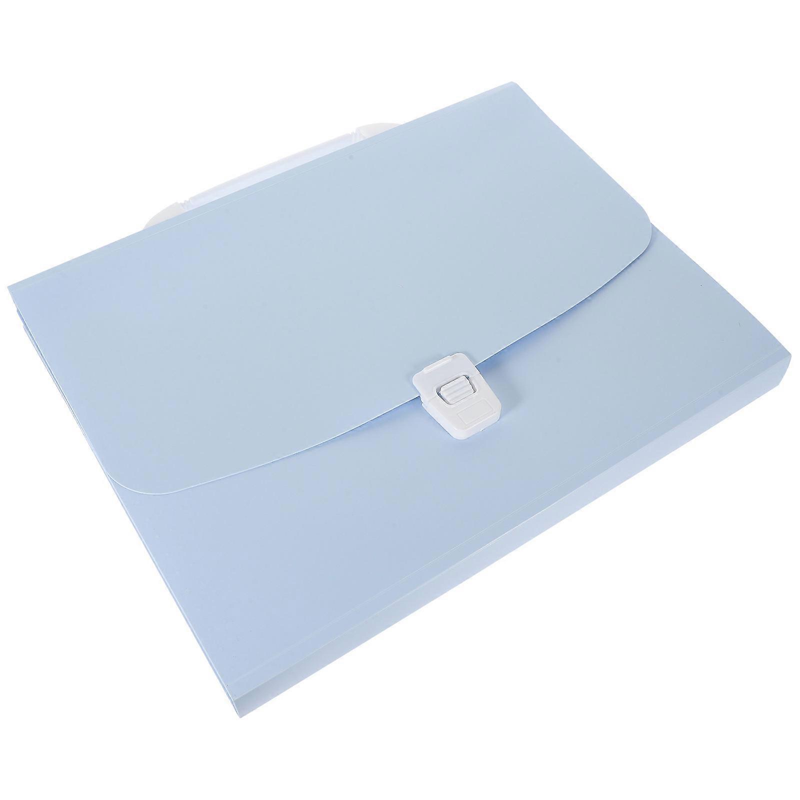 3Pcs Accordion File Folder Plastic Expanding Organizer for Storage
