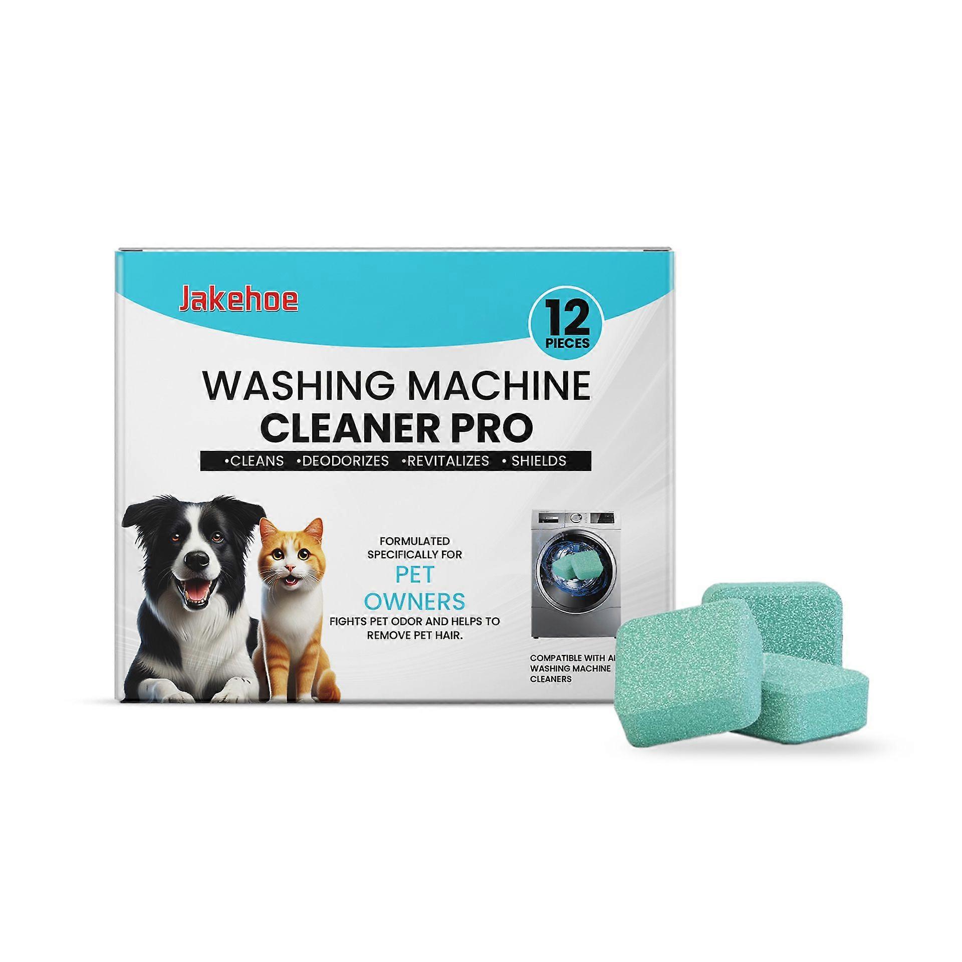 Washing Machine Cleaner Tablet, Powerful Washing Machine Cleaners, Easily Residues, Dirt and Odours, For All Washing Machines