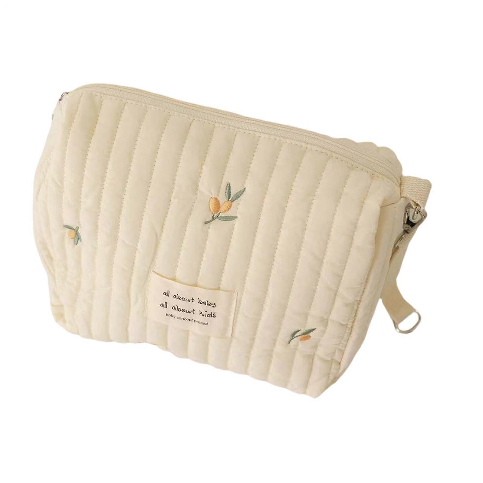 Storage Bag for Stroller Airplane Stroller Bag Scientific Partition Zipper Pouch For Diapering Bottles Wipes Travel