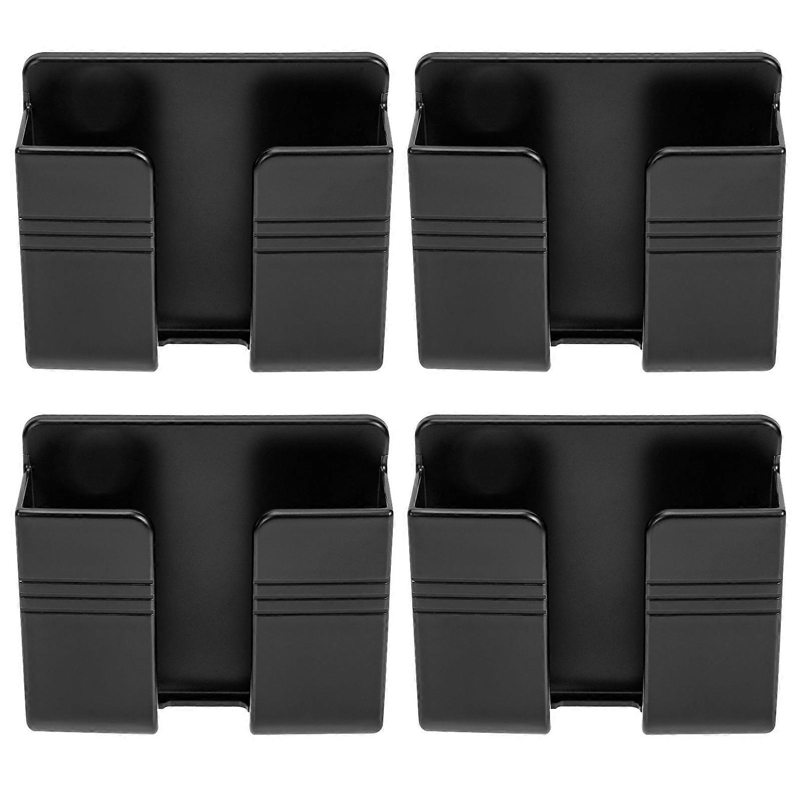 Electric Power Plug Holder Phone Wall Containers for 4Pcs