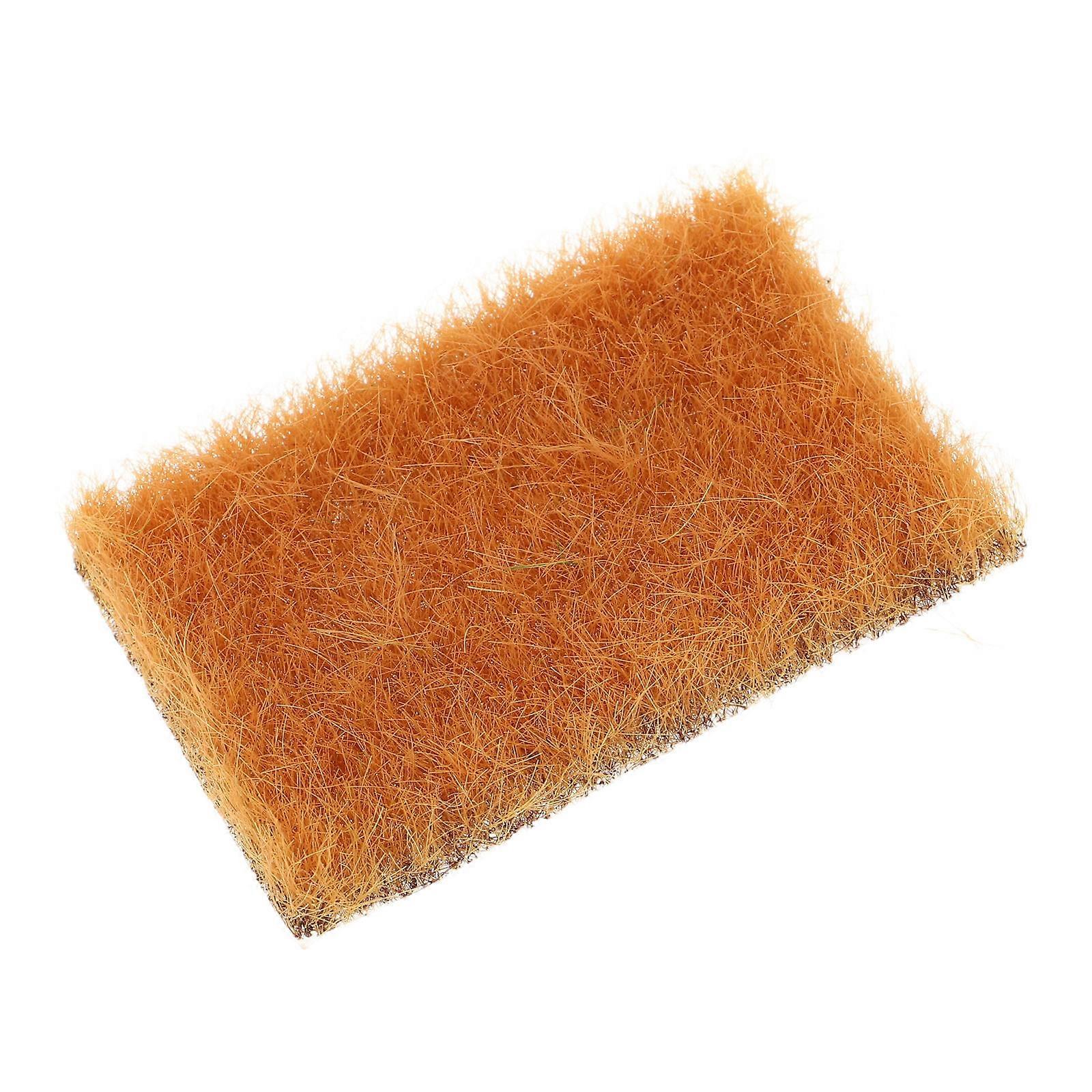 Miniature Artificial Grass Mini Artificial Grass for Model Railway Scenes 4Pcs