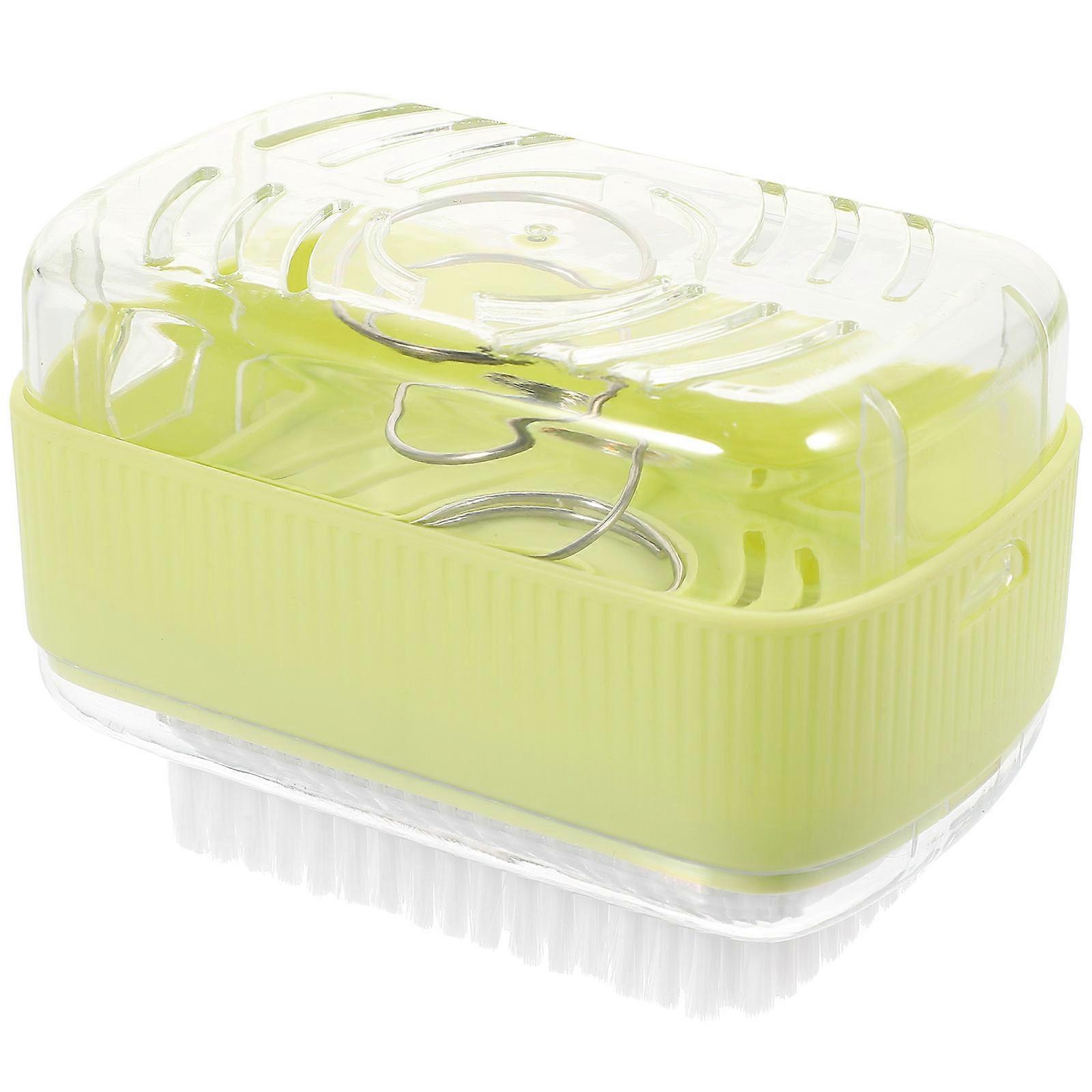 4Pcs Multi-functional Soap Box With Roller For Household Bathroom Use Featuring Light Green Design And Drainage Function Size 13X9.5X8CM