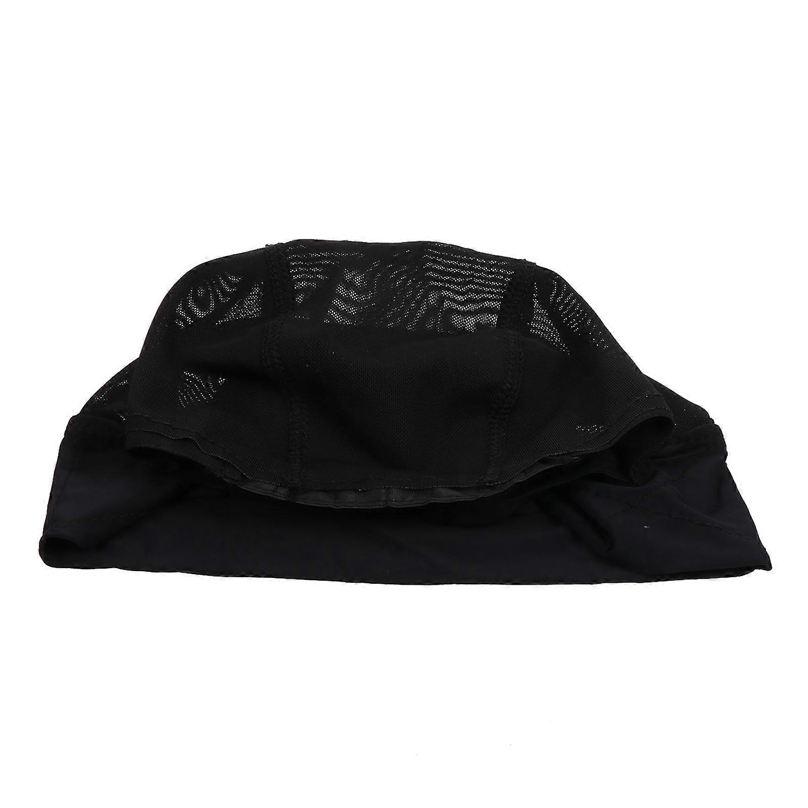 Net for Hair Wrap Wig Cap in Black Color Simple Style for Headdress 1 Set