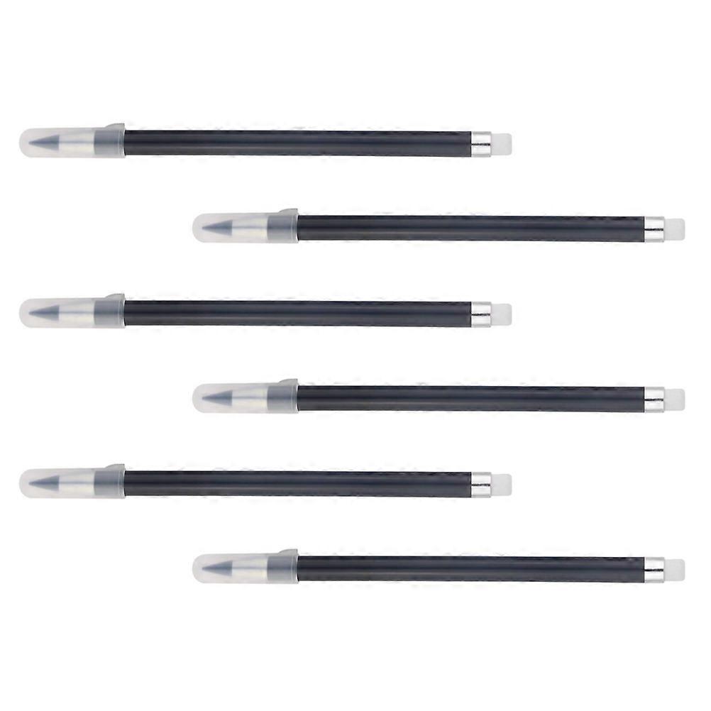 Everlasting Pencil Non Sharpening Pencil for Writing Use 6Pcs Black Plastic Lead