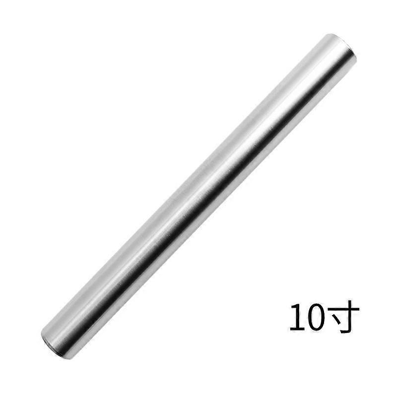 Stainless Steel Rolling Pin Baking Tools Kitchen Dough Roller for Dumpling Wrappers