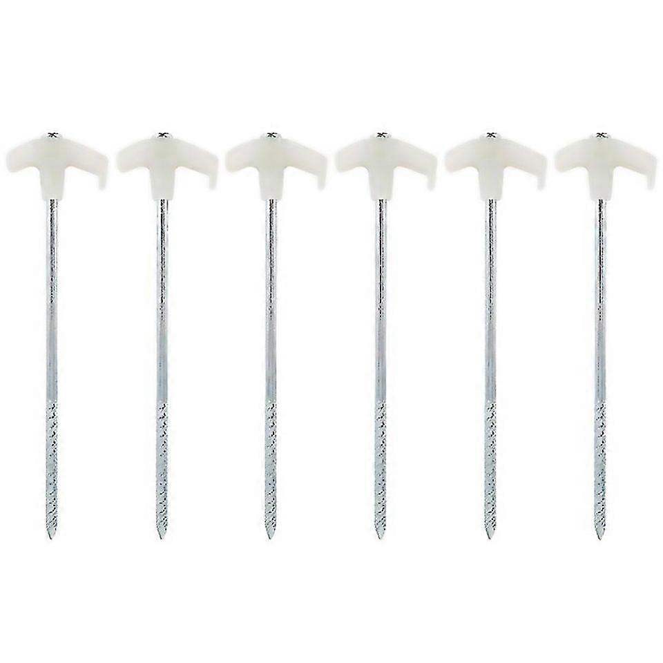 For 6 Pcs Outdoor Camping Tent Luminous Nails