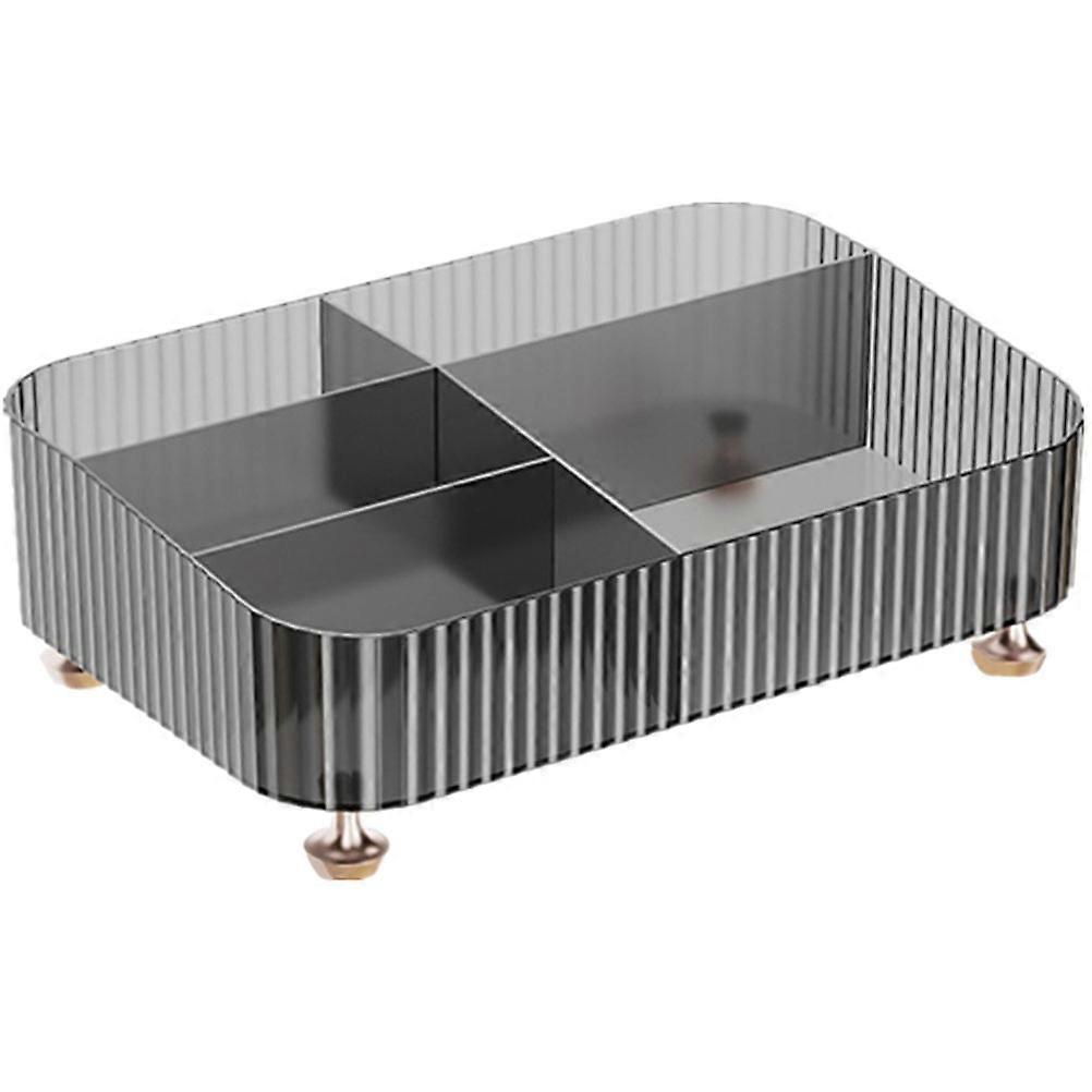 Makeup Organizer Tray Desktop Cosmetics Tray for Storage 2Pcs