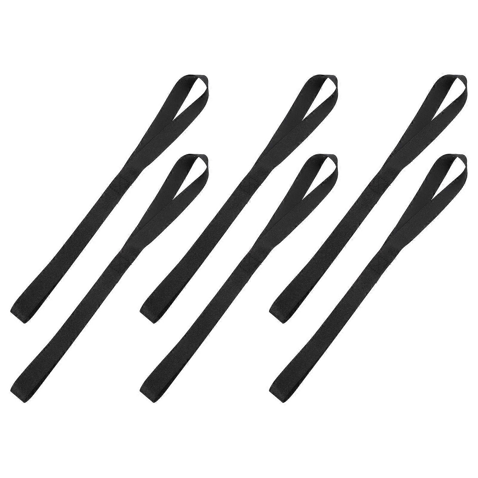 Heavy Duty Tie Down Loops for Secure Trailering Use 18Pcs Black