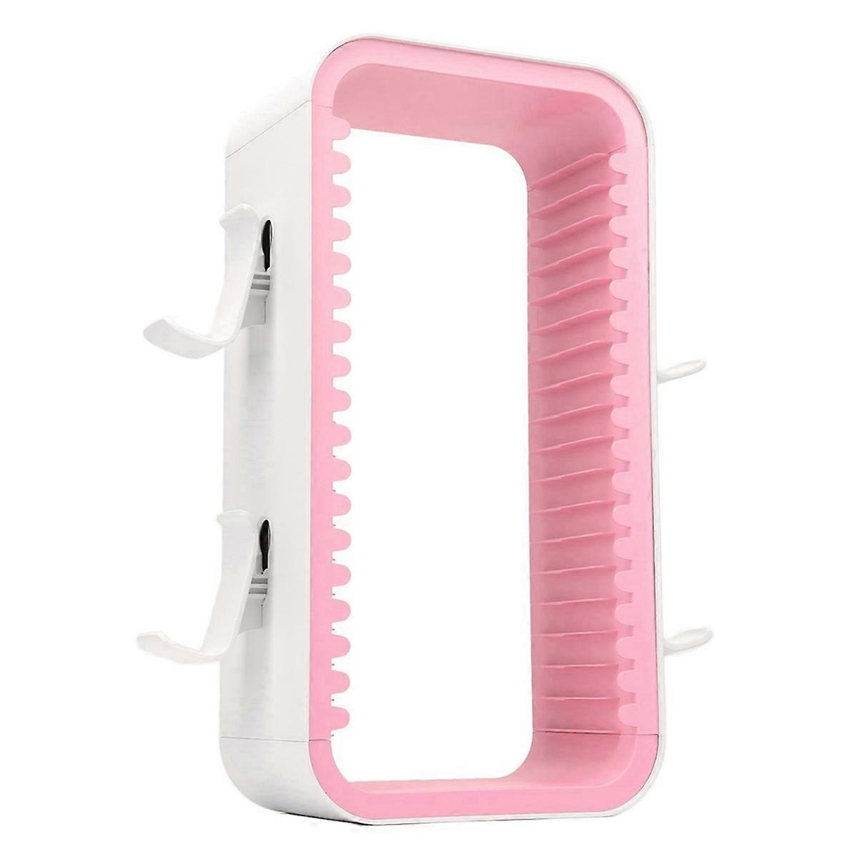 Game Storage Rack for Switch Game Disc Holder Game Disc Rack for Multi-Function Disc Rack White Pink