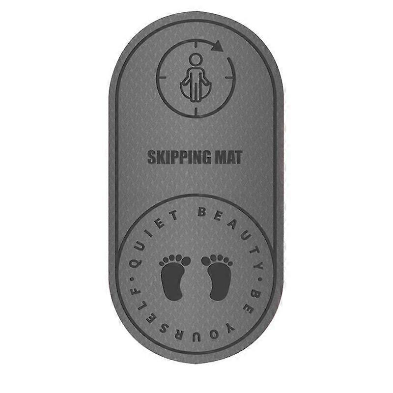 Minglan Jump Rope Mat Knees Protection Impacts Absorption Durable Jumping Rope Mat With Non-slip Texture For