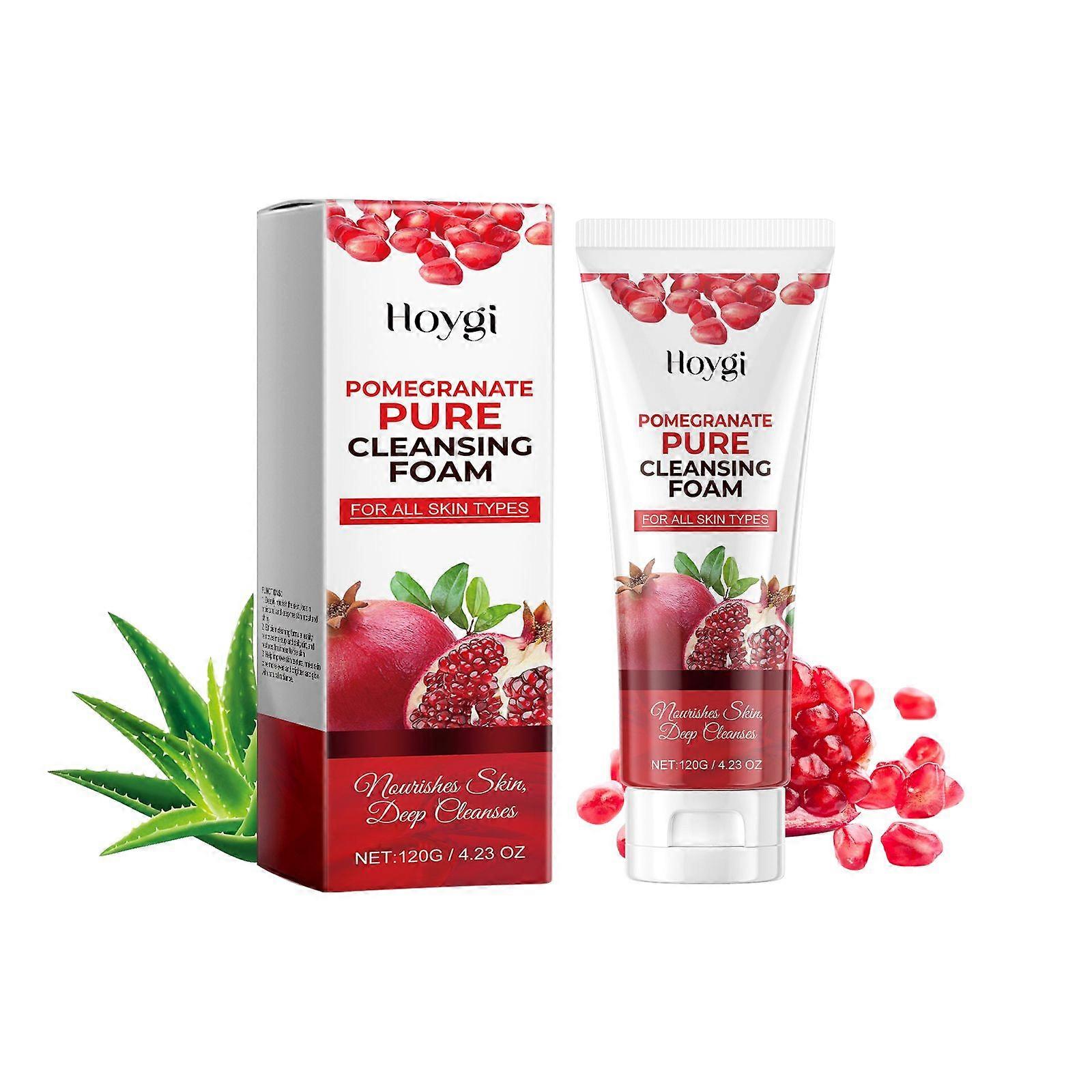 Hoygi Pomegranate Cleanser Cleans Pores, Exfoliates And Cleanses Skin