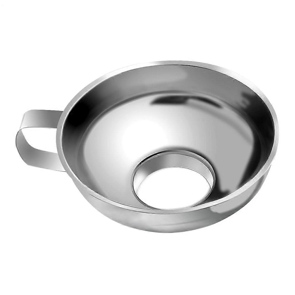 Canning Funnel Food Grade Stainless Steel Wide Mouth Kitchen Transfer Funnel For Fluids Powders Oils Beans