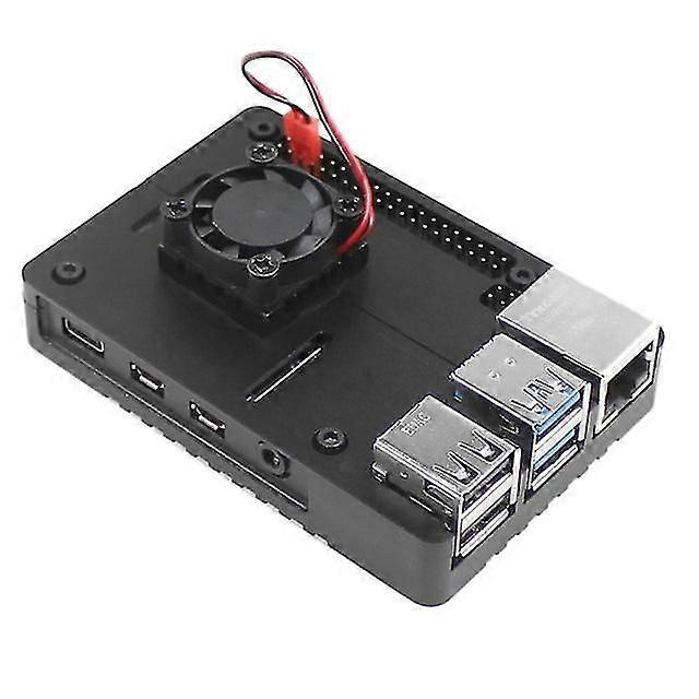 For Raspberry Pi 4b Aluminum Alloy Heat Dissipation Shell Cnc Metal Protective Shell Box