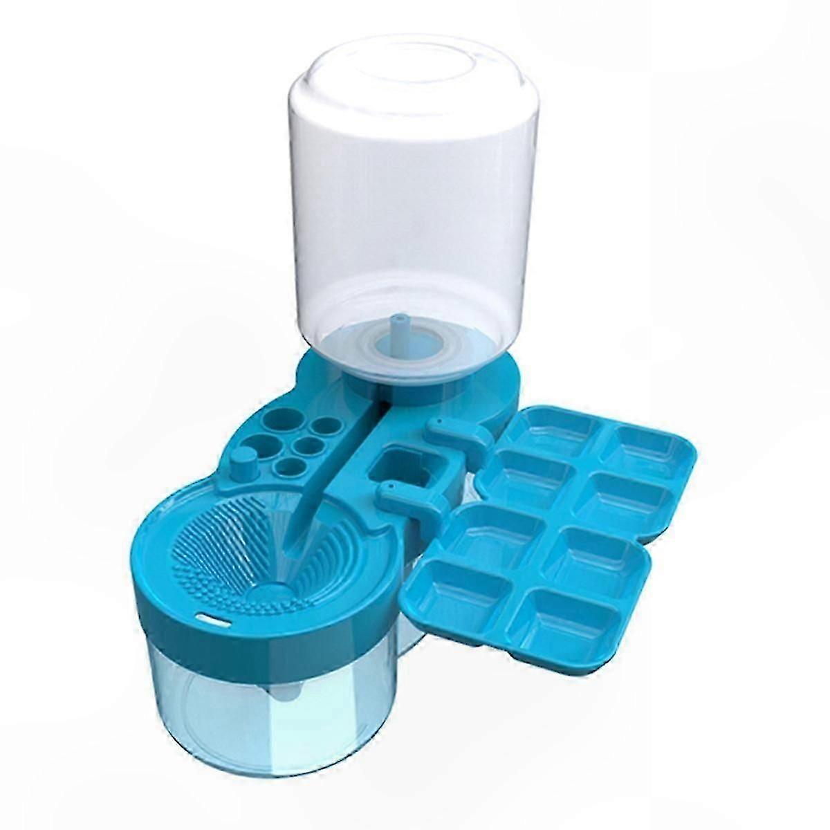 Paint Brush Cleaner Tool with Press Function for Art and Craft Use