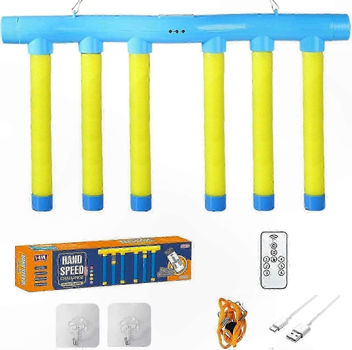 Reaction Training Toy with Remote Control, 3 Speed Settings, Hand-Eye Coordination Game for All Ages