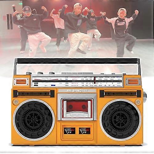 Portable Cassette Boombox AM/FM Radio, Retro CD Player, SD/USB Input, Cassette Recorder For Travel And Family Gatherings