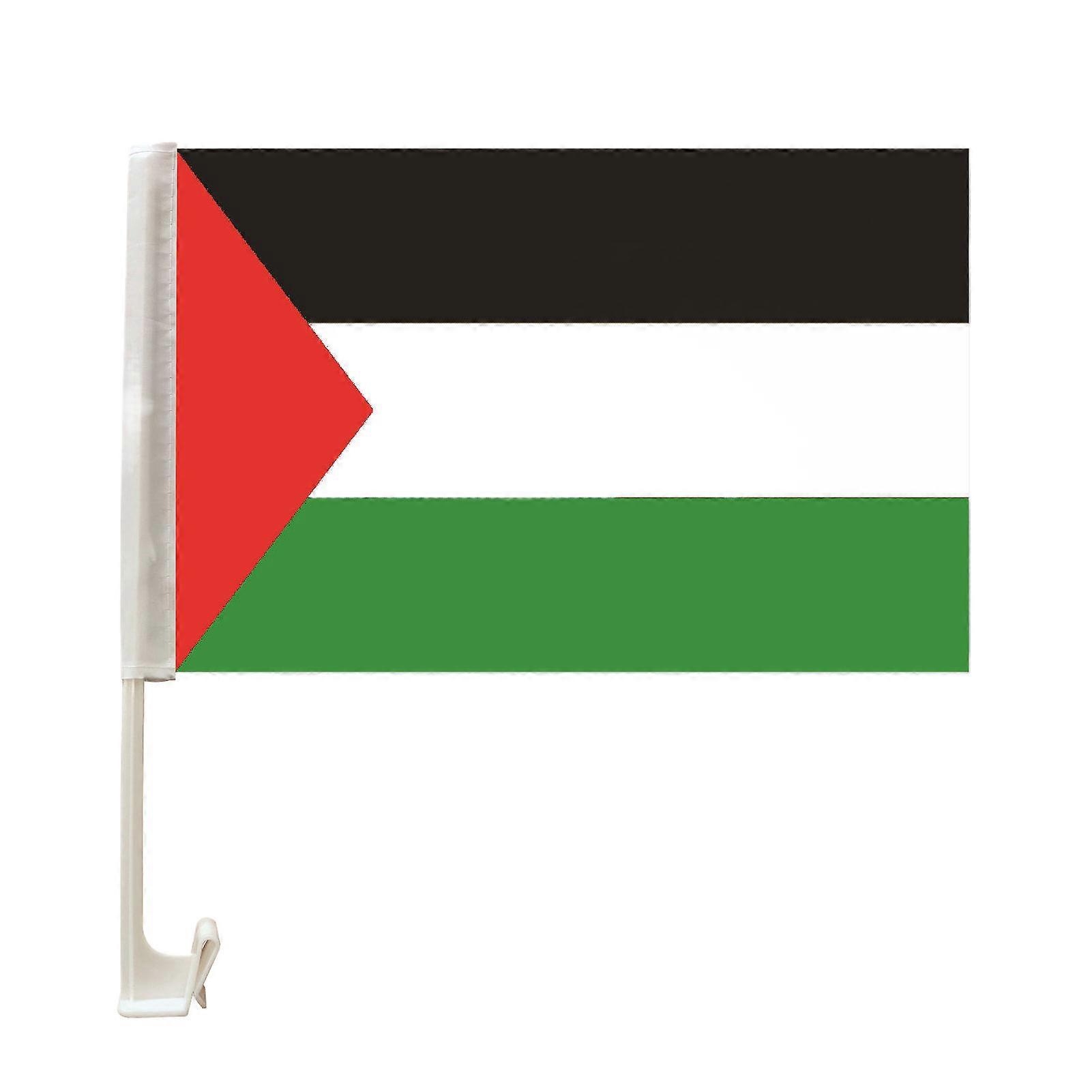 Vibrant Colors Flagpoles For Sports Events And Gatherings Car Window Flags Equipped Sturdy Flagpole