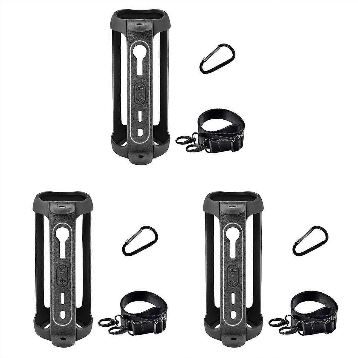 For Flip 6 Case Cover Audio Storage Bag with Shoulder Strap