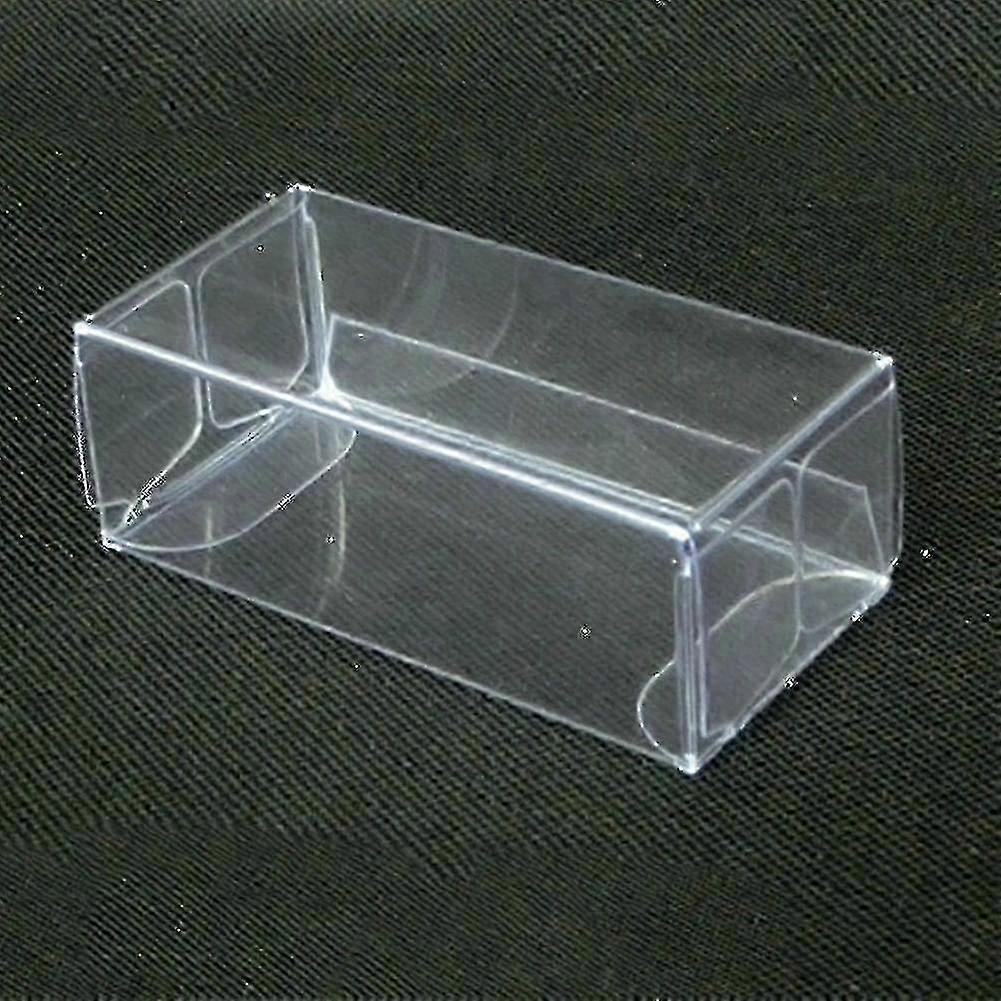 25 X 1:64 Clear Pvc Display Box Case For Toys Stora Car Box