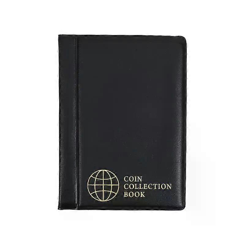 120 Pockets Coin Collection Book Coin Collection Holder Album Commemorative Coin Organizer Storage