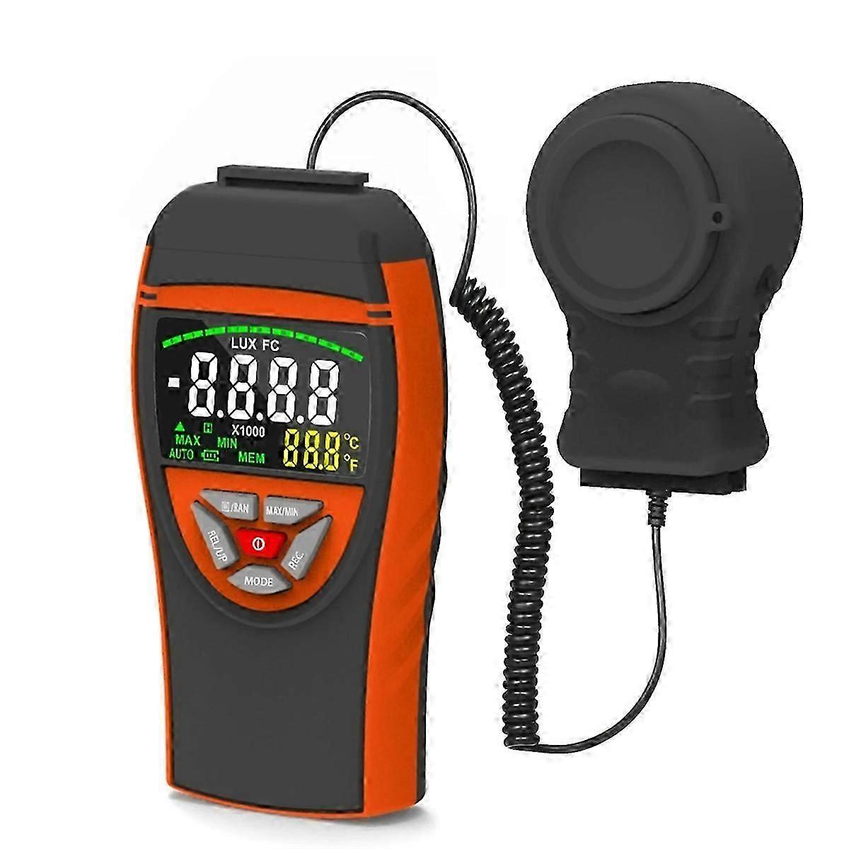 BT-8801C Digital Light Meters for Plant,Measure From 0.1 to 400,000 Lux,Extendable Light Detector Up