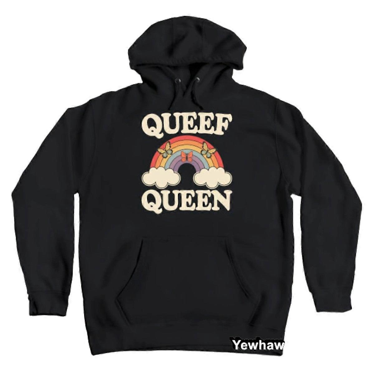 Sudadera con capucha para mujer de humor inapropiado