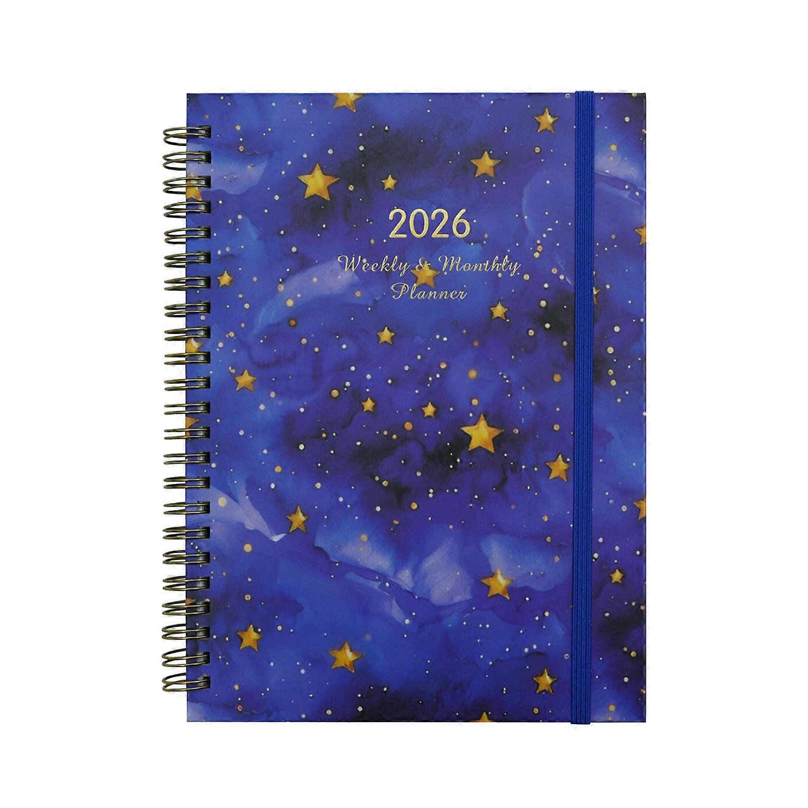 2026 Journaling Notebooks Schedule Notebook Calendar Planner Academic Planner For Commuting Notes Daily Recording Multicolor