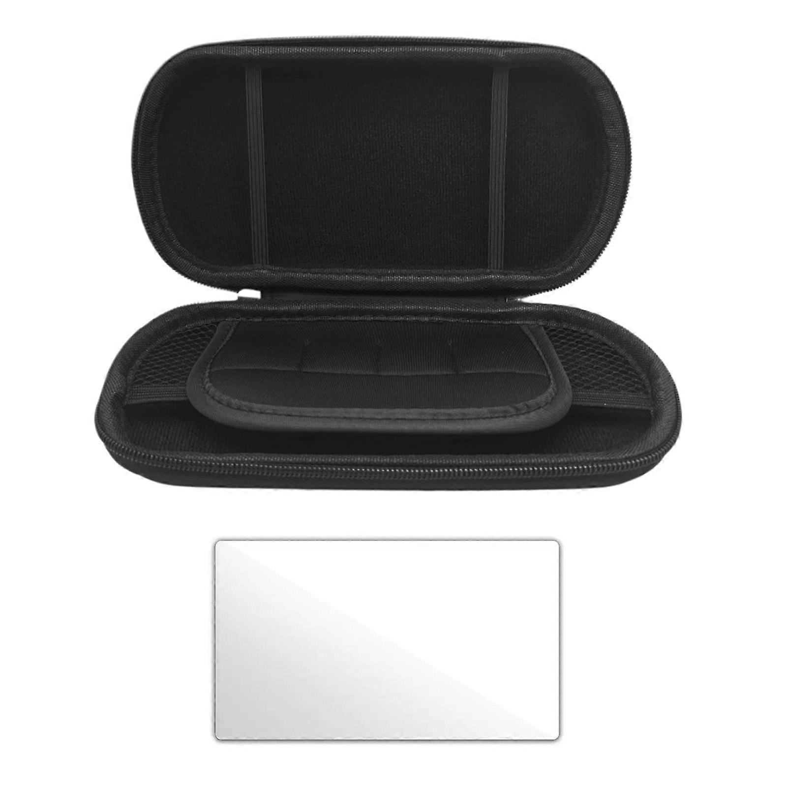 Game Console Bag & Screen Protector for Trimui Handheld Game Console Easy to Install Tempered Glass Film Multicolor