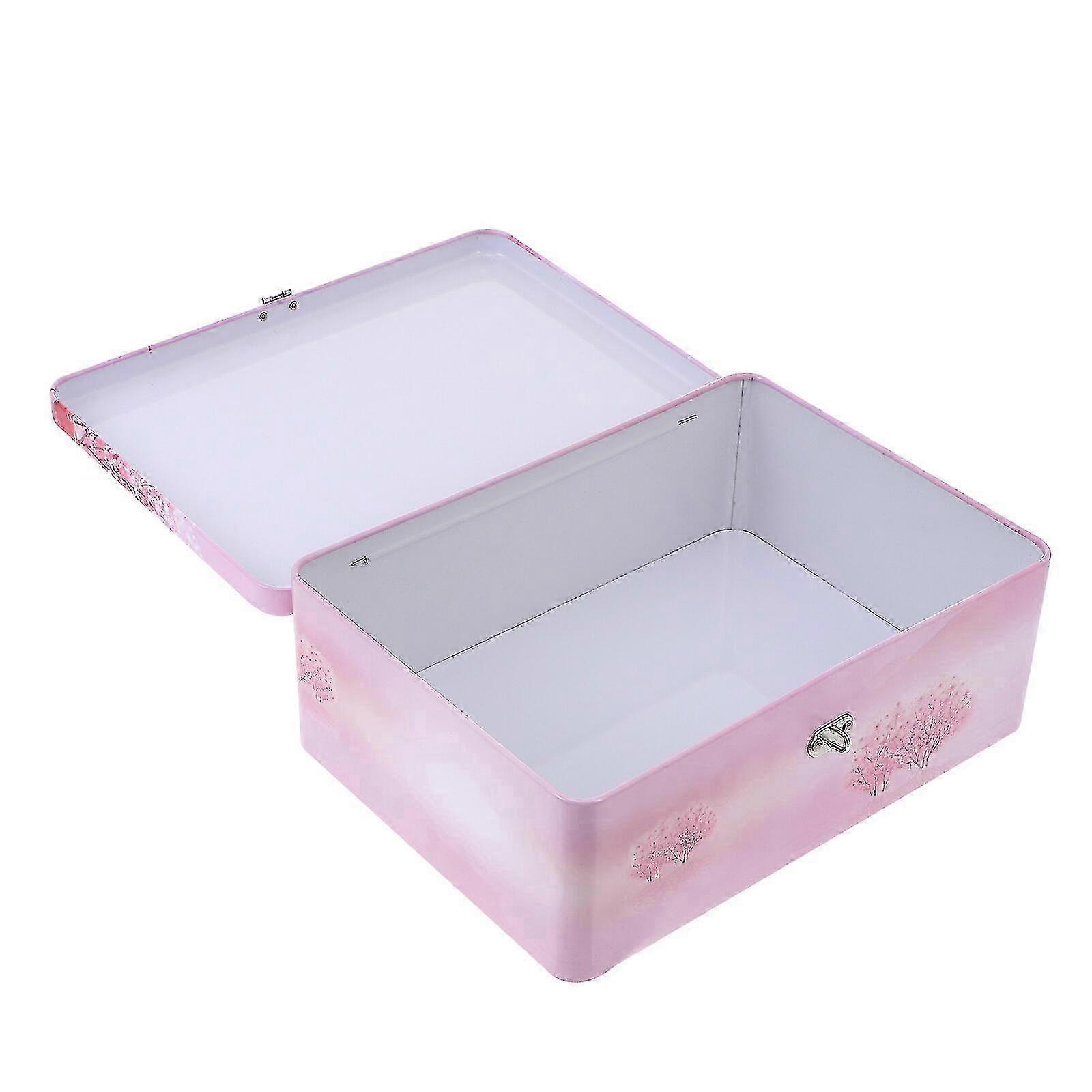Retro Style Gift Storage Case with Lock - Perfect for Organization