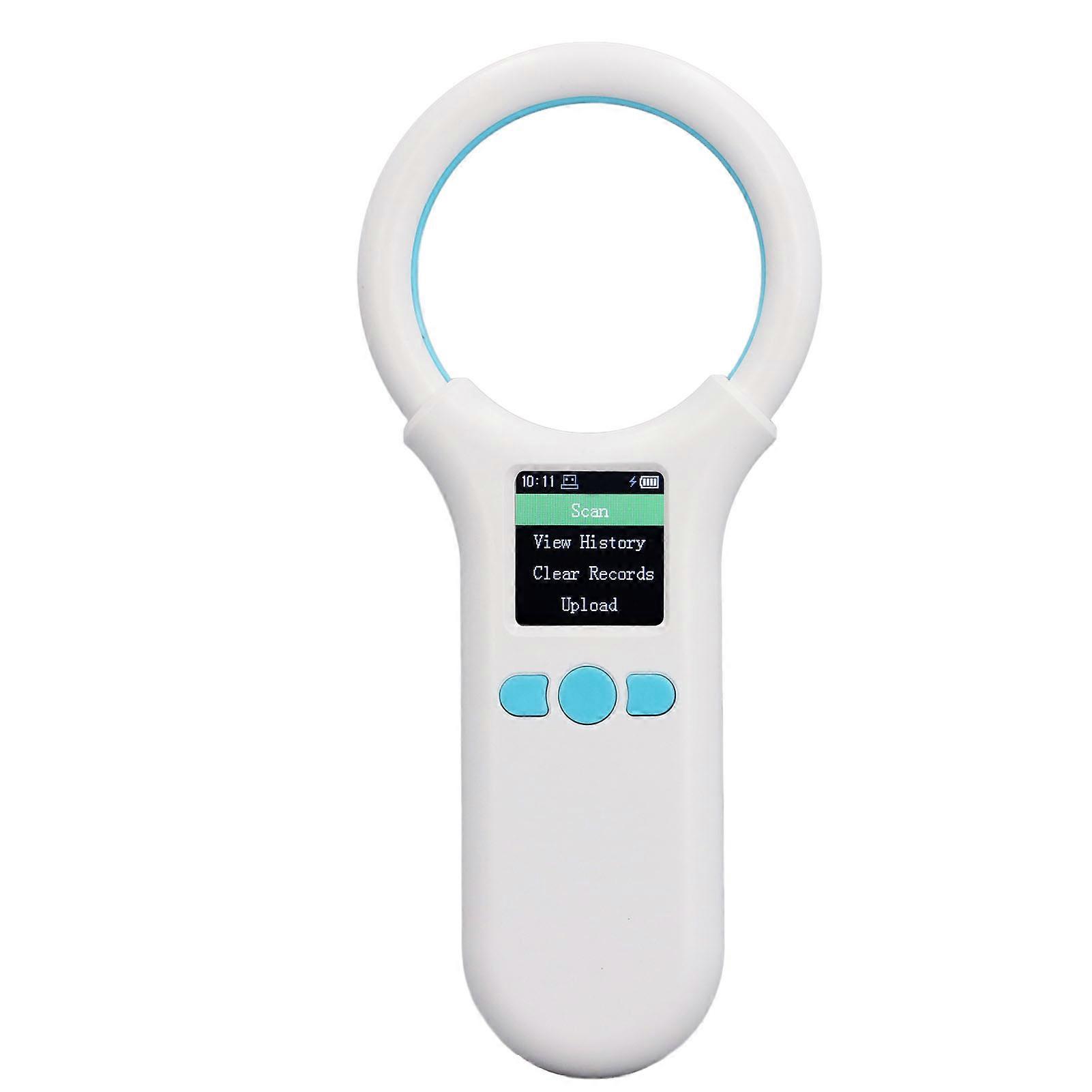 Animal Tag Reader Handheld Portable Pet Microchip ID Scanner 134.2khz/125khz USB Charging