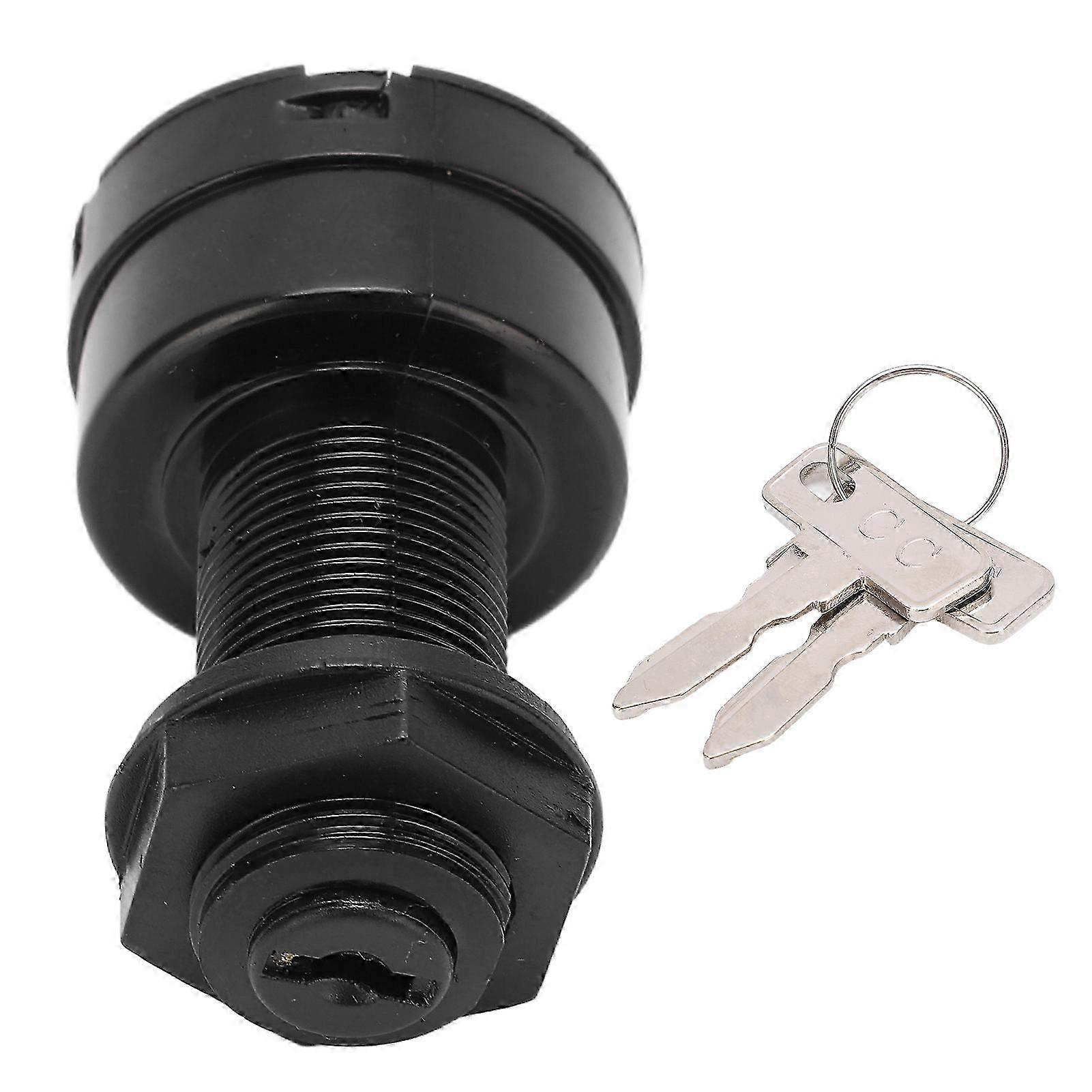 Starter Ignition Key Switch with 2‑Keys 102508601 Replacement for Club Car Precedent Electric 2004‑UP Edition 1107