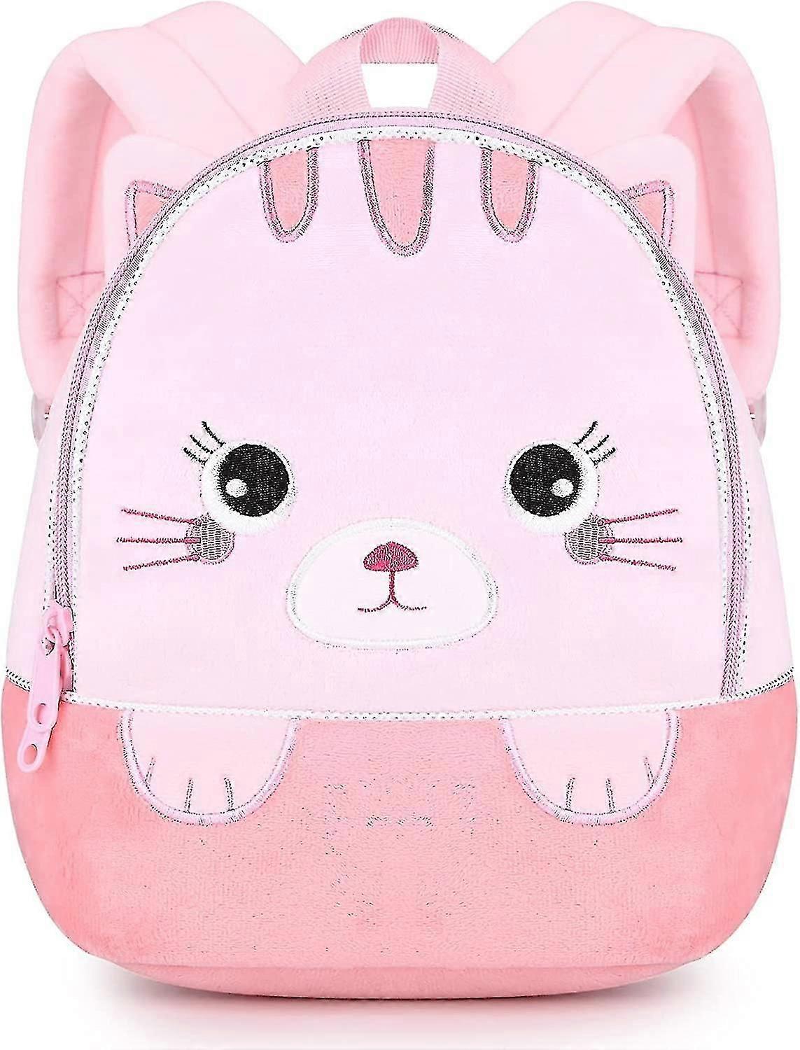 Elsavct Child Backpack Kindergarten Nursery Bag Cute Cartoon Animals School Bag For Baby Girl Boy 1-