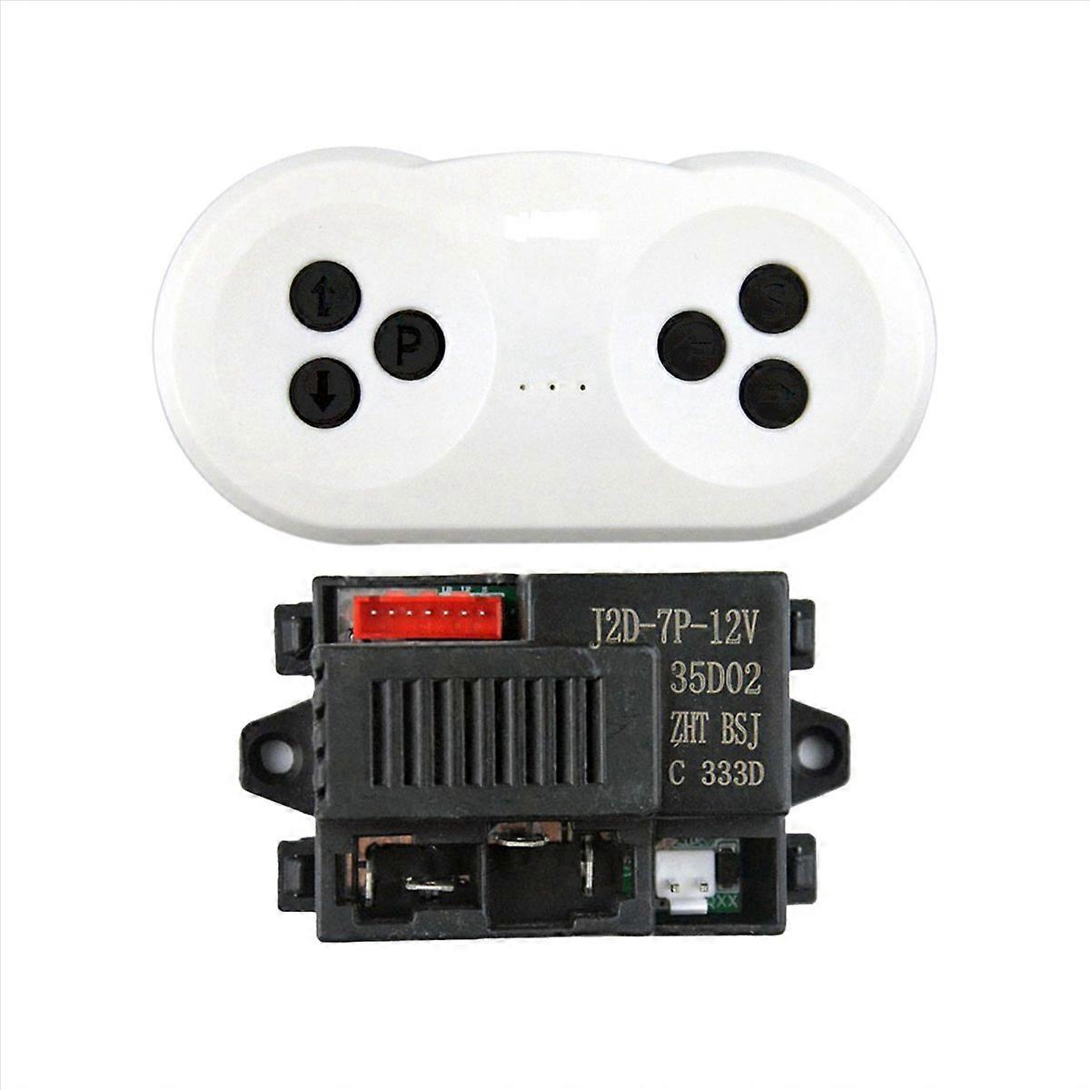 Children Electric Car Remote Controller RC Model Vehicles Replacement Parts(Remote Controller+12V Re